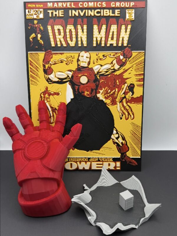 IRON MAN FORGE COVER WALL ART - Image 2