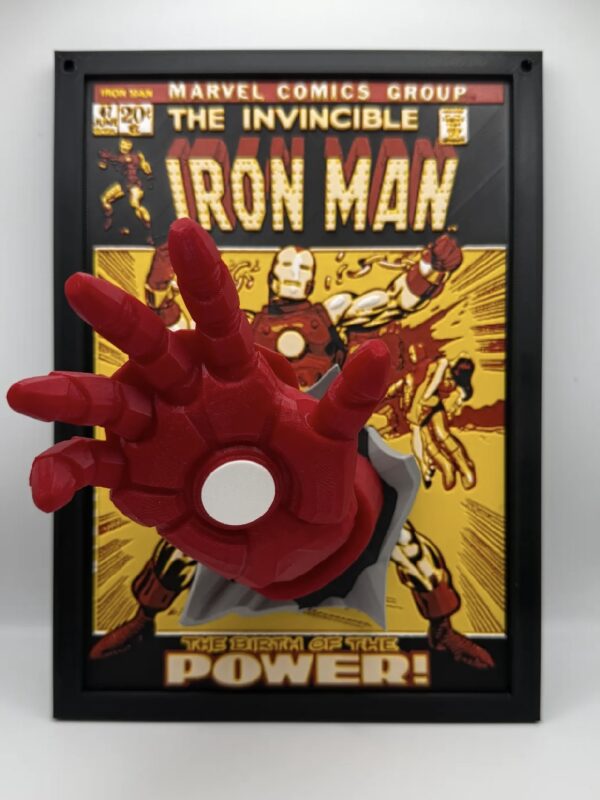 IRON MAN FORGE COVER WALL ART
