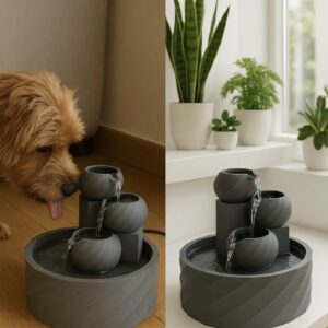 PET DRINKING FOUNTAIN & DECORATIVE WATER FEATURE