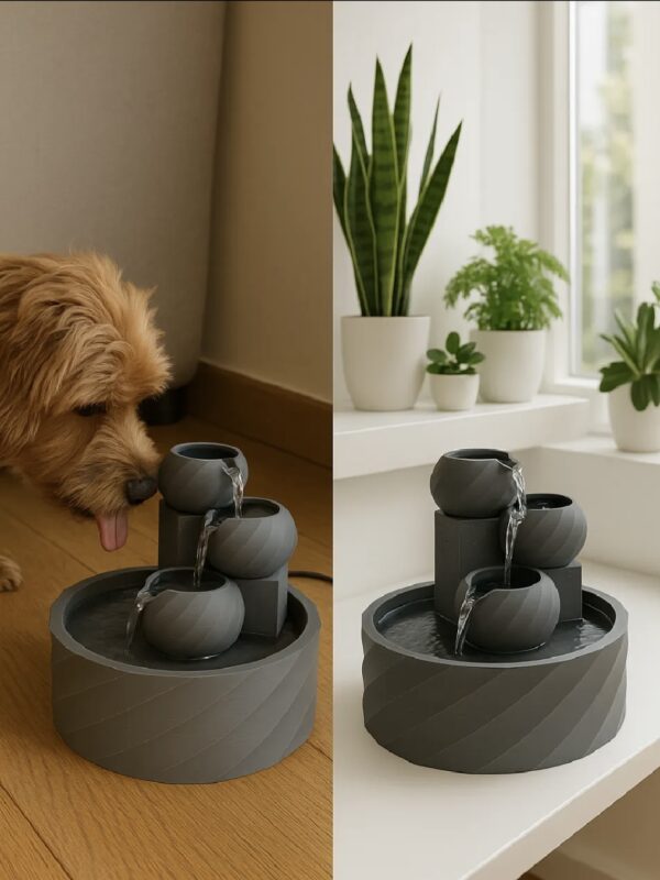 PET DRINKING FOUNTAIN & DECORATIVE WATER FEATURE