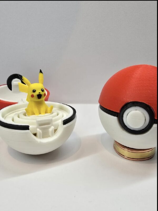 Pikachu pokeball spring fidget - Image 2