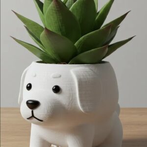 PUPPY PLANT POT