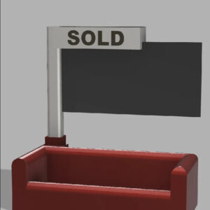 REAL-ESTATE BUSINESS CARD HOLDER