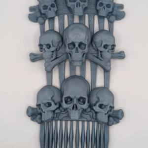 SKULLS HAIR COMBS (FULL SET COMBO)